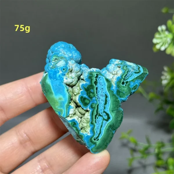 Natural Silicon Peacock Irregular Rough Stone Reiki Healing Meditation Collection Purification Energy Home Feng Shui Decoration - Image 8