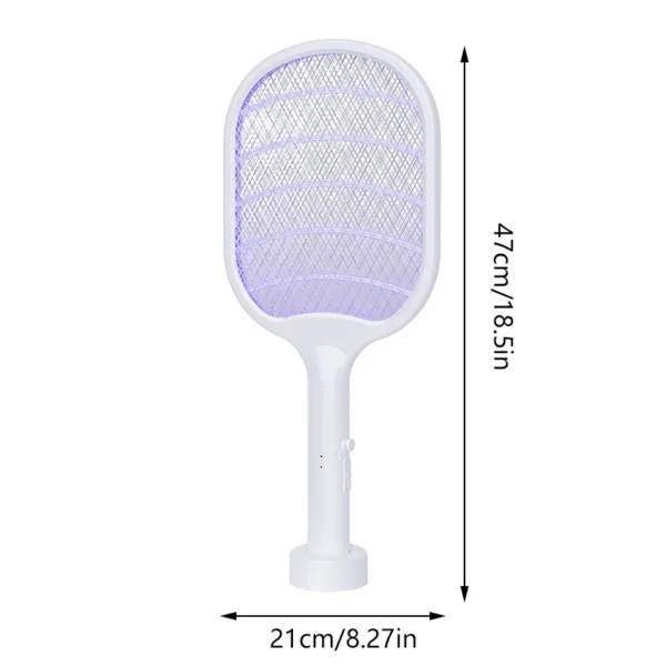 2-in-1 Mosquito Killer Lamp Electric Rechargeable Mosquito Swatter Household Automatic Electronic Mosquito Repellent Device New - Image 7