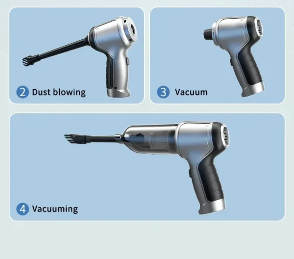 Wireless Car Vacuum Cleaner Strong Cordless Cleaner Suction Handheld Auto Vacuum Home&Car Dual Use MiniVacuum Cleaner Appliance - Image 21