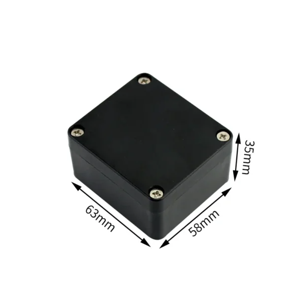 Black Box Outdoor Waterproof Case Plastic Box Electronic Project Case Instrument Waterproof Junction Box Housing - Image 20