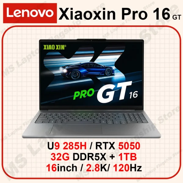 2025 Lenovo Xiaoxin Pro 16 GT U5/U9 ARC 130T/140T/RTX5050 16inch 2.8K OLED 120Hz Screen - Image 10