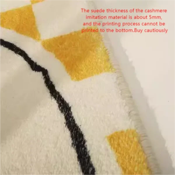 Cool Car Flannel Rug Digital Printing Technology Simple Housewarming Gift Handmade Non-Slip Decorative Carpet - Image 3