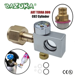 New Soda Water CO2 Cylinder Adapter Carbonator Refill Fill Station for CO2 Tank Bottle Filling Replacement