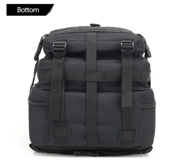 45LTactical Fishing Backpack with Rod Holders - Multifunctional Tackle Bag for Fish Equipment Storage Outdoor Camping Hiking - Image 19