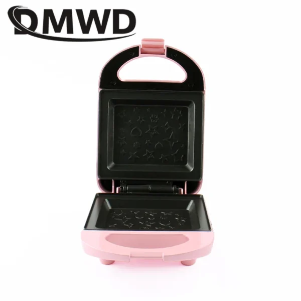 Bread Sandwich Maker Mini Light Food Waffle Muffin Breakfast Machine Egg Omelette Pan Pressure Toaster Grill Panini Oven Heater - Image 5