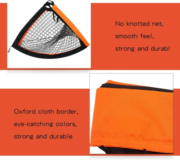 Kids Portable Football Goals for Backyard Foldable Training Football Net Soccer Goal Indoor Outdoor Football Match Door Frame - Image 16