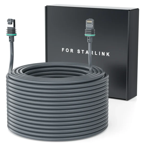 Starlink Cable Extension Web Replacement Plug and Play For Starlink Satellite Cable Repair Kit Cabo For Starlink V3/Gen3 Router