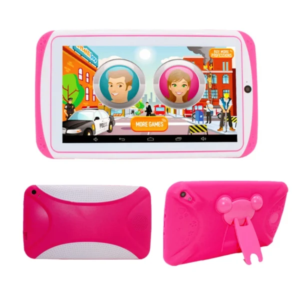 Dropshipping 7 INCH E98 Android 10.0 KID Gift Tablet PC 1GBRAM +16G ROM  With Silicon Bracket Case Dual Camera WIFI - Image 9