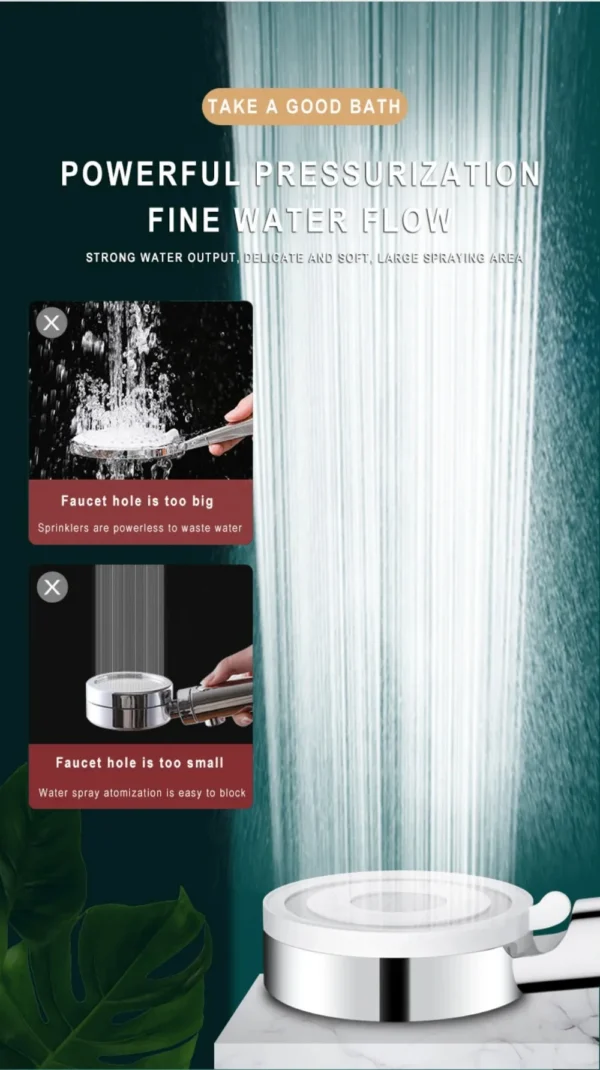 High Pressure Shower Head 6 Modes Adjustable Bathroom Filter Shower One-key Stop Water Bathroom Accessories Toothbrushes Heads - Image 12