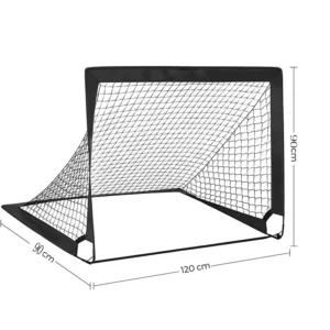Kids Portable Football Goals for Backyard Foldable Training Football Net Soccer Goal Indoor Outdoor Football Match Door Frame