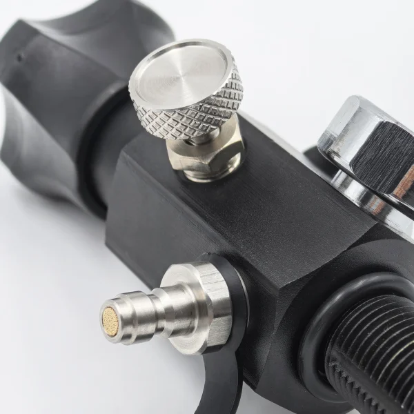 Charging Valve Scuba Filling Station HPA Compressed Air Tank Hose 20inches With Dual Gauge M18x1.5 or 5/8"-18UNF 4500Psi/300Bar - Image 12