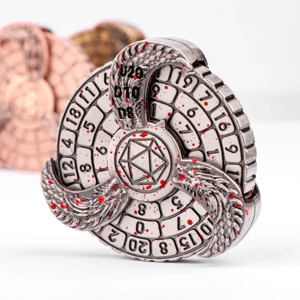 D6 Dice Finger 7-in-1 Spinner Dice Set, Fingertip Gyro Roulette Dice For Dungeons and Dragons DND Compass Dice d & d dice set - Image 12