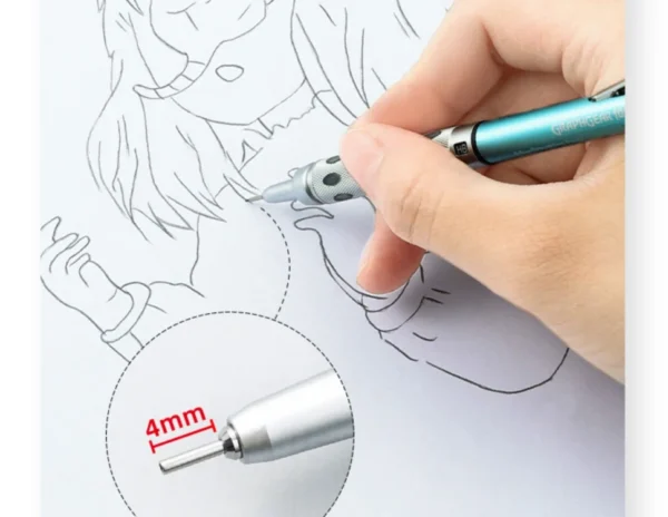 1pcs Pentel GraphGear 1000 Drawing Mechanical Pencil Student Use Not Easy to Break Lead Mechanical Pencil Mechanical Pencil - Image 16