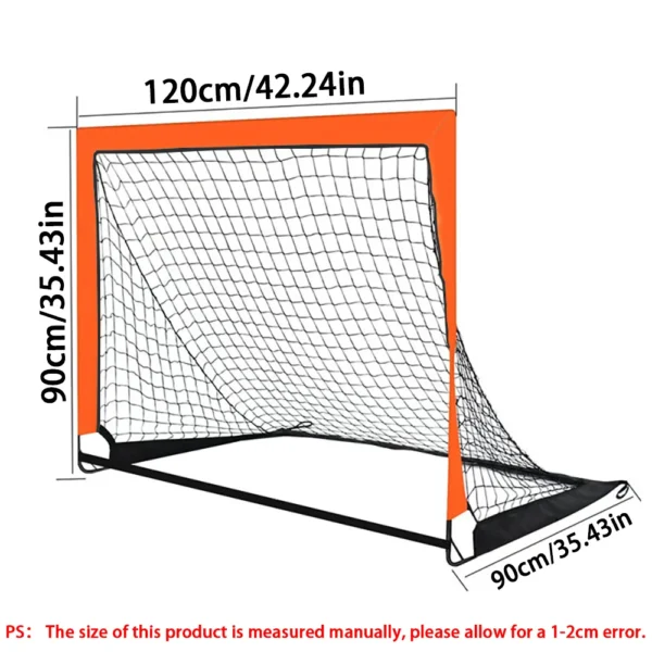 1pcs Football Goal for Garden Football Net Pop Up Goals Set Soccer Goal Net for Backyard Birthday Gift for Soccer Training ﻿ - Image 7