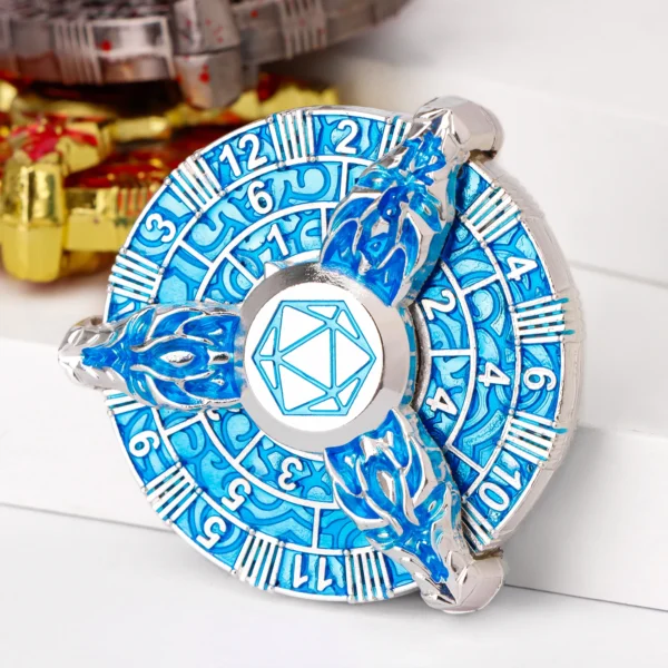 D6 Dice Finger 7-in-1 Spinner Dice Set, Fingertip Gyro Roulette Dice For Dungeons and Dragons DND Compass Dice d & d dice set - Image 26
