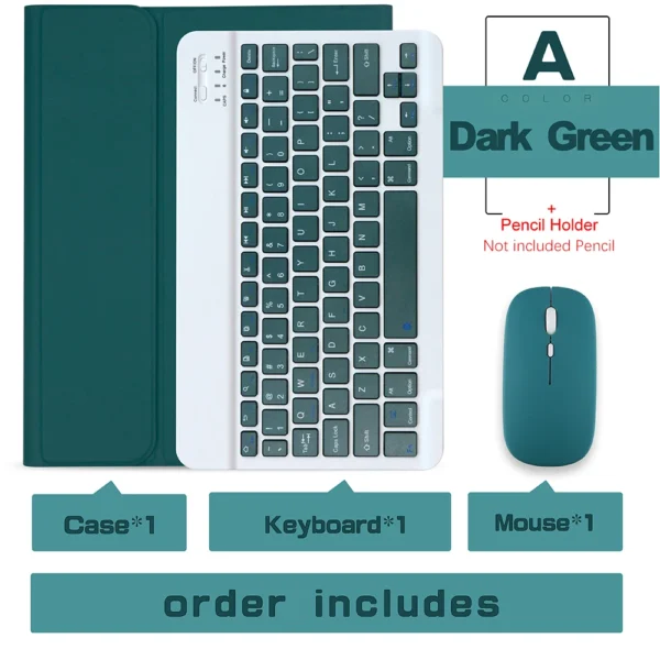 2025 M3 For iPad Air7 Air2 13 11 Case Keyboard Wireless Mouse Magic M2 For iPad 10th Air6 Air 13 Case Bluetooth Keyboard Cover - Image 16