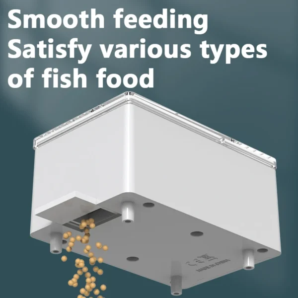 100/150/500ML Button WIFI Version automatic fish feeder, fish tank accessories intelligent turtle feeder Timed and quantitative - Image 30