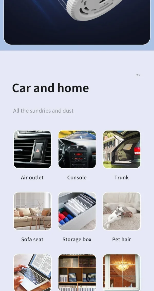 Xiaomi Youpin Vacuum Cleaner Mini Wireless Dust Removal Mite Vacuum Handheld Portable Cleaning Great Suction Home Appliances New - Image 13