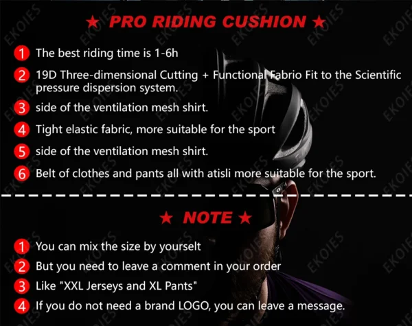 2022 Customize Summer Unisex Cycling Jersey Set Breathable Mountain Bike Rally Team Uniform Racing Bike Jersey Cycling Clothing - Image 27