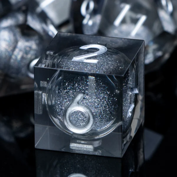 D20 DND Resin Dice Set D&D D6 Sharp Edges Dice Dungeon and Dragon Role Playing Game RPG Polyhedral Dice D20 D12 D10 D8 D6 D4 - Image 33
