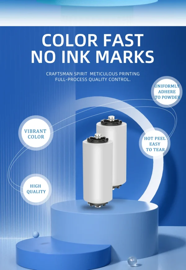 DTF Transfer Film 13inx328ft/33cmx100m Hot Peel Transfer Film Printing Double Side Matt for DTF All Printer I3200 xp600 A3 - Image 15
