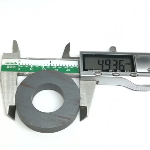 1 2 5PCS/LOT Ring Ferrite Magnet 50*10 Hole D25 Strong Y30 Black Disc Rare Earth Permanent Magnets 50x10-25 - Image 4