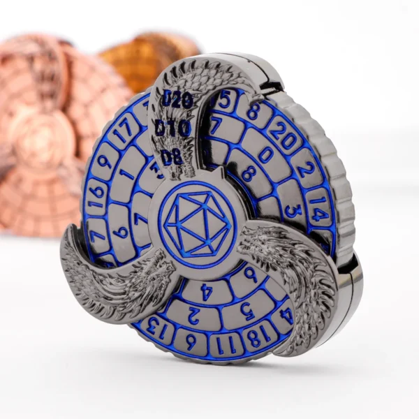 D6 Dice Finger 7-in-1 Spinner Dice Set, Fingertip Gyro Roulette Dice For Dungeons and Dragons DND Compass Dice d & d dice set - Image 17