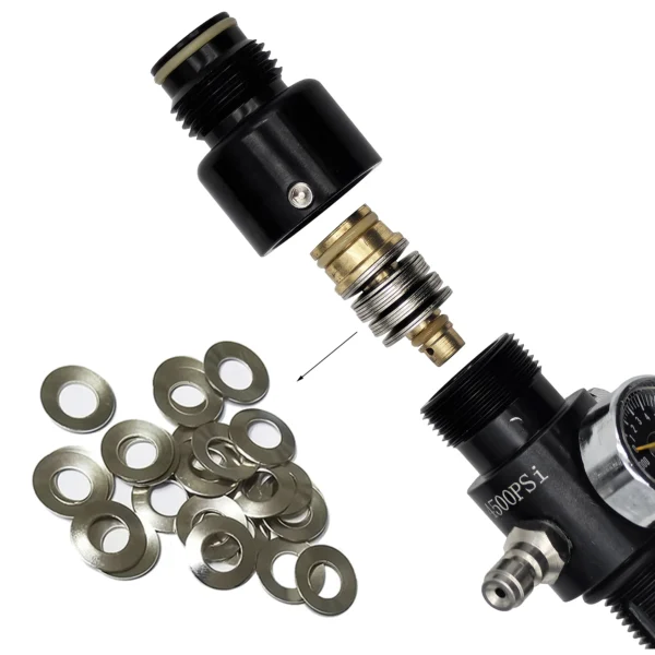 Cylinder M18*1.5 Regulator Compressed Air 4500psi Tank Bottle Output Pressure 800psi to 3000psi HPA Accessories - Image 14