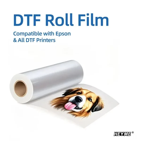 DTF Transfer Film 13inx328ft/33cmx100m Hot Peel Transfer Film Printing Double Side Matt for DTF All Printer I3200 xp600 A3 - Image 2