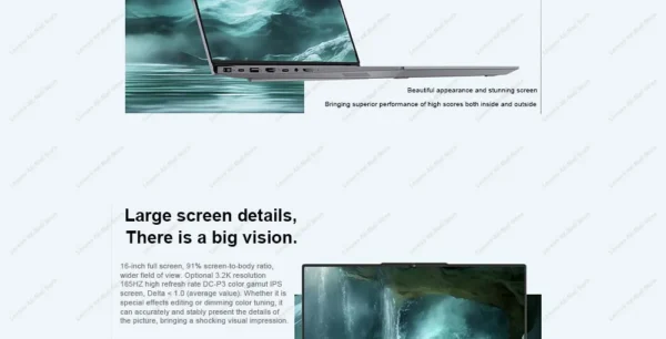 Lenovo 2025 NEW ThinkBook 16+ U5-225H/U7-255H/U9-285H 32G+1T 16-Inch 3.2K 165Hz Screen - Image 18