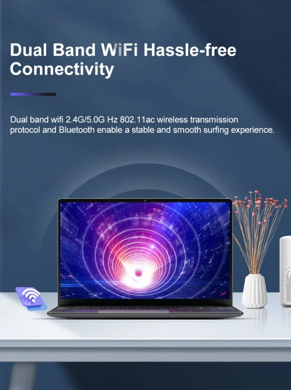 Ninkear A15 Plus Gaming Laptop AMD Ryzen™ 7 5825U 4.5Ghz 15.6' FHD IPS 32GB DDR4 1TB SSD Backlit Keyboard Fingerprint Unlock - Image 19