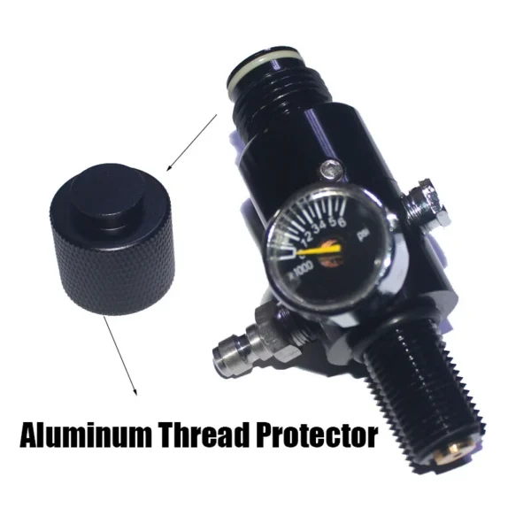 Cylinder M18*1.5 Regulator Compressed Air 4500psi Tank Bottle Output Pressure 800psi to 3000psi HPA Accessories - Image 6
