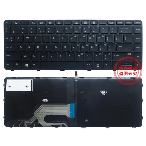 US/FR/SP/AR New French Laptop Keyboard For HP Probook 430 G3/440 G3/445 G3/640 G2/645 G2/640 G3/430 G4/440 G4/446 G3 - Image 5