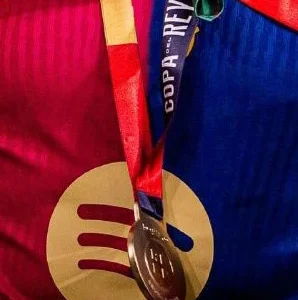 The Copa del Rey Final 2025&2024 Champions Medal España Football Medals with Ribbon