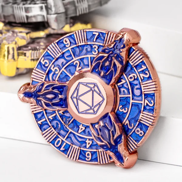 D6 Dice Finger 7-in-1 Spinner Dice Set, Fingertip Gyro Roulette Dice For Dungeons and Dragons DND Compass Dice d & d dice set - Image 19