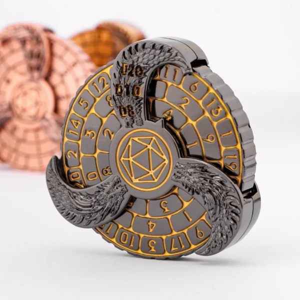 D6 Dice Finger 7-in-1 Spinner Dice Set, Fingertip Gyro Roulette Dice For Dungeons and Dragons DND Compass Dice d & d dice set - Image 21