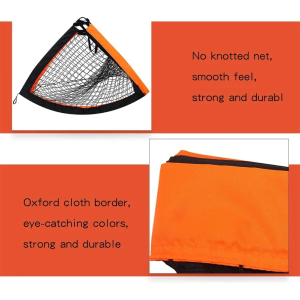 1pcs Football Goal for Garden Football Net Pop Up Goals Set Soccer Goal Net for Backyard Birthday Gift for Soccer Training ﻿ - Image 6
