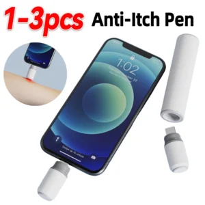 Electronic Mosquito Bite Pen Natural Portable Mosquito Insect Bite Relieve Itching Pen Chemical-Free Electric Insect Bite Healer