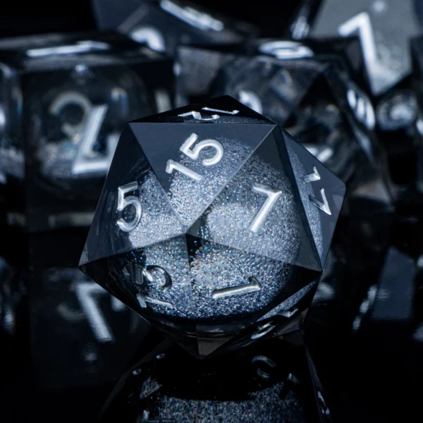 D20 DND Resin Dice Set D&D D6 Sharp Edges Dice Dungeon and Dragon Role Playing Game RPG Polyhedral Dice D20 D12 D10 D8 D6 D4 - Image 34