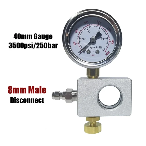 Soda Water Terra DUO ART CO2 Cyinder Refill Fill Station Adaptor With Gauge Quick Connect Tank Bottle W21.8 G3/4 CGA320 - Image 20