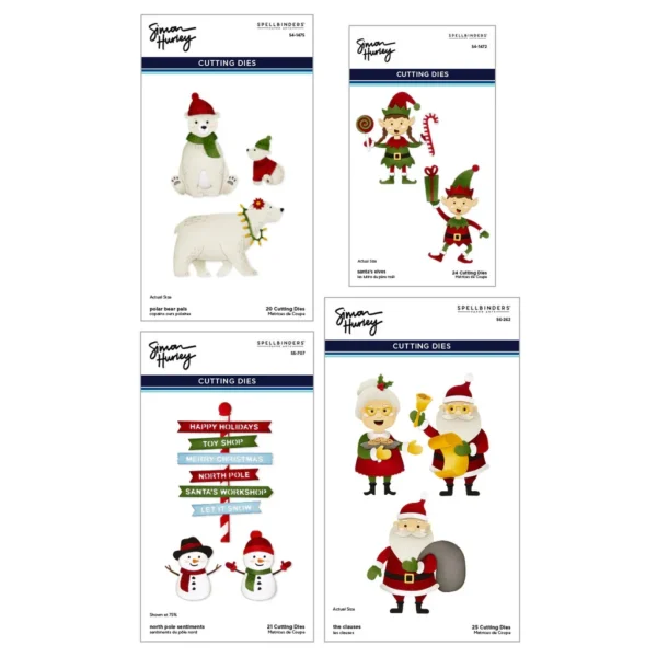 Country Christmas Collection Metal Cutting Dies Hot Foil For DIY Scrapbook Craft Decoration Embossing Template Supplies 2025 - Image 28