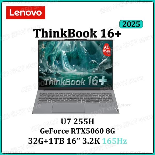 [Top 1] Lenovo laptop ThinkBook 16+ 2025 laptop U5 225H/U7 255H/U9 285H 32G+1TB  SSD 16'' 3.2K 165Hz - Image 8