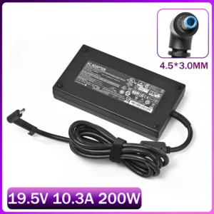 19.5V 10.3A 200W 4.5*3.0mm Ac Power Adapter Laptop Charger For HP ZBook 17 G3 TPN-CA03 A200A008L 815680-002 835888-001