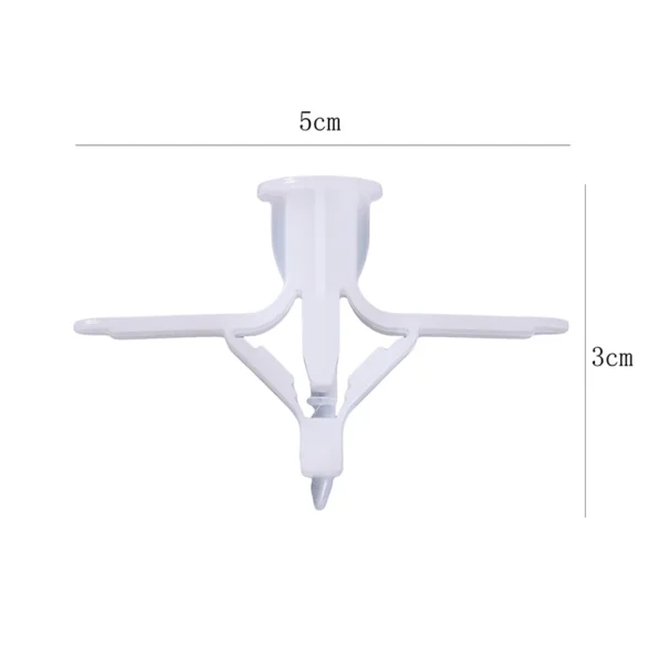 50/100pcs Plastic Toggle Anchor With Screw M4 Curtain Drywall Wall Cable Plug Aircraft Expansion Pipe Anchor Bolt Accessories - Image 43
